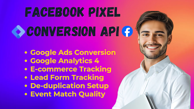 Gig Preview - Facebook conversion API, server side tracking, google ads conversion tracking