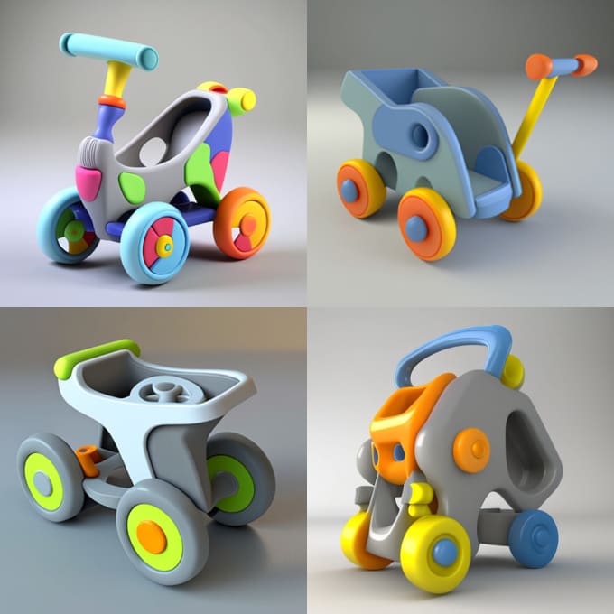 Gig Preview - Creative kids toy design and prototyping