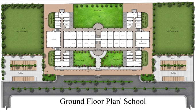 Gig Preview - Do architectural plan, site plan and landscape design