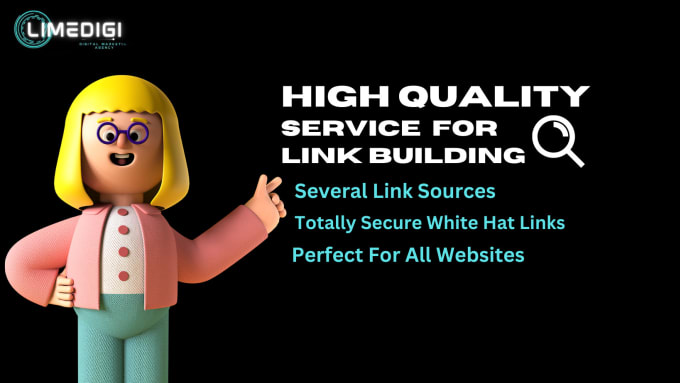 Gig Preview - Do SEO backlinks white hat with link building services