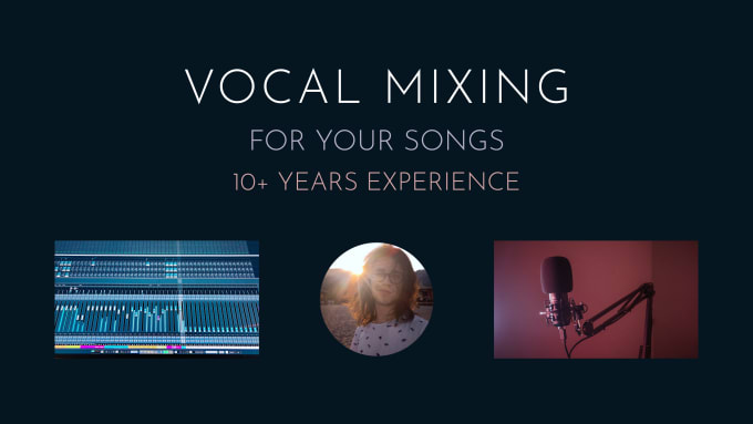 Gig Preview - Mix vocals for your song