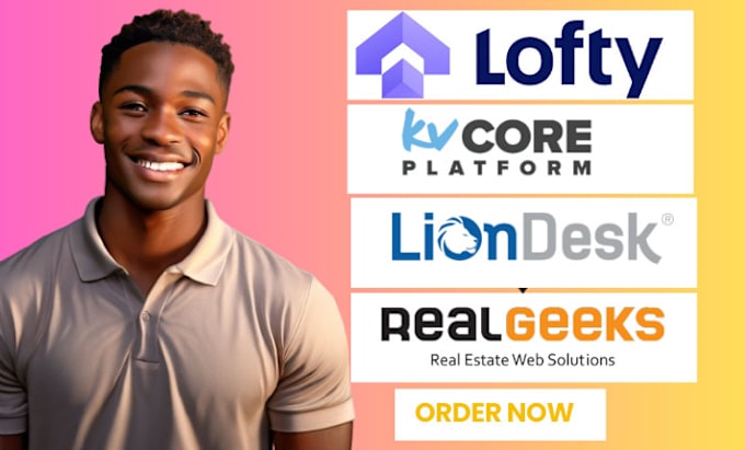 Gig Preview - Set up lofty crm, chime, kvcore, real geeks, zillow, lion desk, kvcore