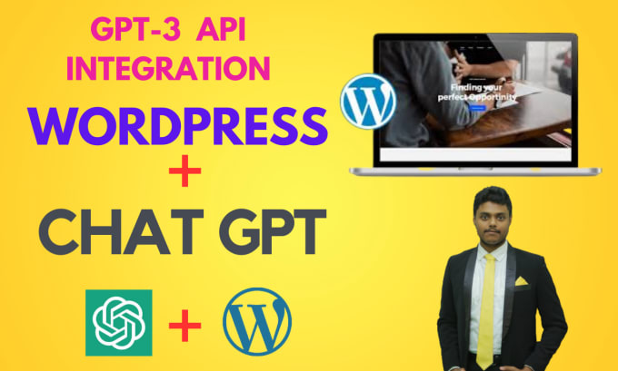 Gig Preview - Build your chat gpt wordpress website with openai API ,gpt3 website