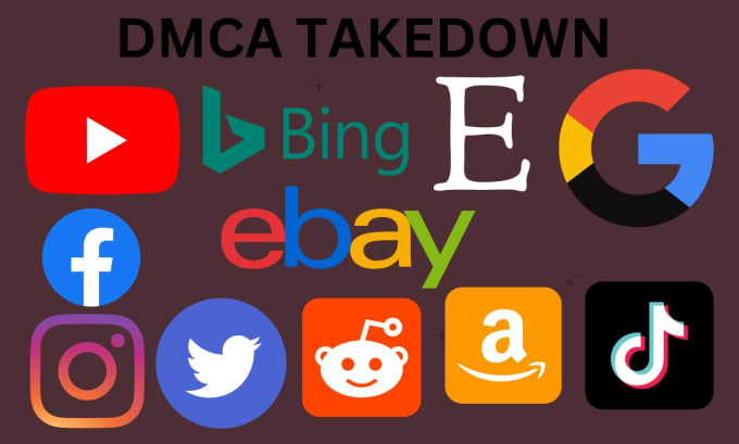 Bestseller - send a dmca notice to google, facebook, youtube, instagram, bing