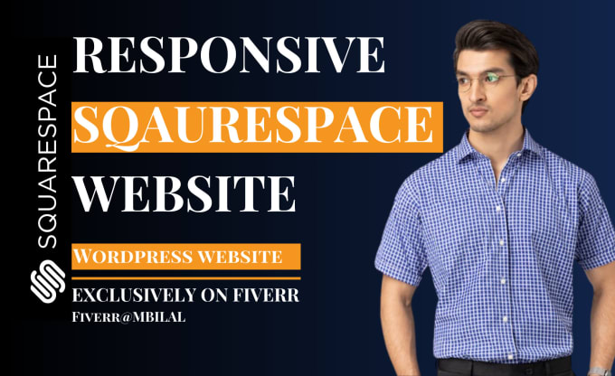 Gig Preview - Design and redesign squarespace website build squarespace ecommerce website