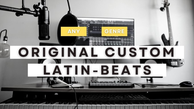 Gig Preview - Make you an exclusive latin instrumental beat in any genre