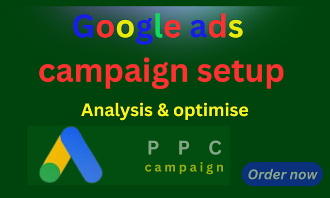 Gig Preview - Setup google ads adwords PPC campaign display and search ads