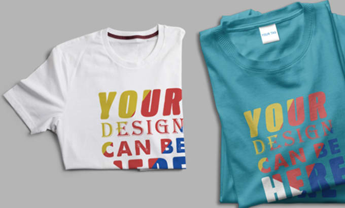 Gig Preview - A PSD t shirt mockup for your logo or your design