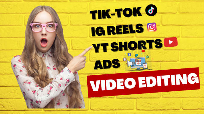 Gig Preview - Professionally edit your tiktok youtube shorts ig reels