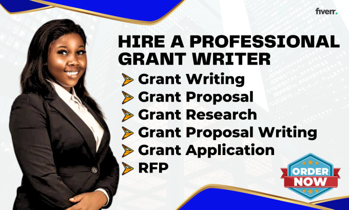 Gig Preview - Do grant writing, grant proposal, research grants, as a grant writer