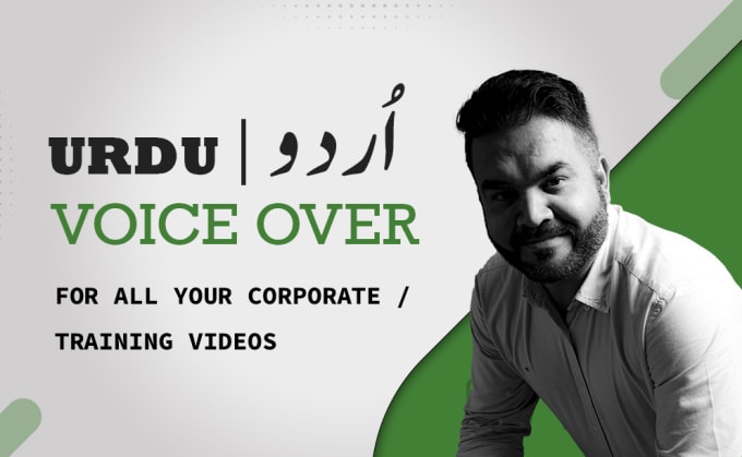 Gig Preview - Do urdu voice over for your training videos and audiobook