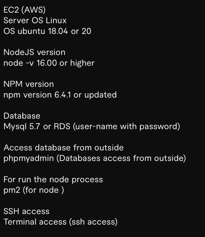 Bestseller - set up node js, PHP, npm and mysql on your ec2 ubuntu server