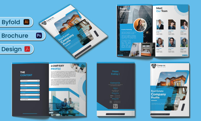 Gig Preview - Design professional business brochures and booklet