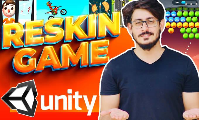 Gig Preview - Reskin unity game or add features