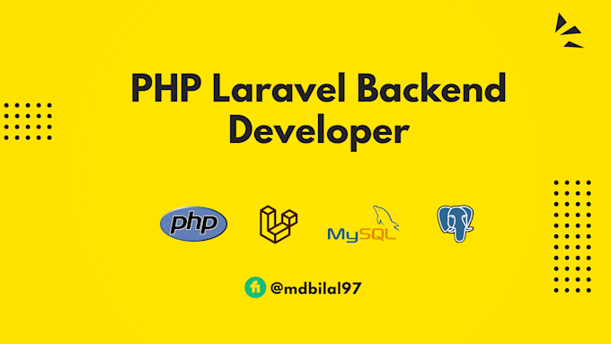 Gig Preview - Be your php laravel backend developer