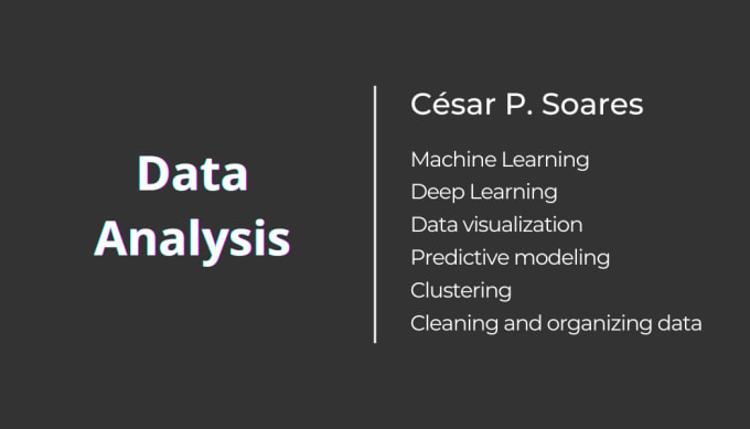 Gig Preview - Do the data mining, analysis, and science the way you want