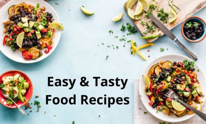 Gig Preview - Create food recipes, healthy coffee, tea recipes