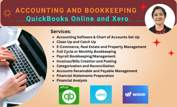 Gig Preview - Do bookkeeping using quickbooks or xero