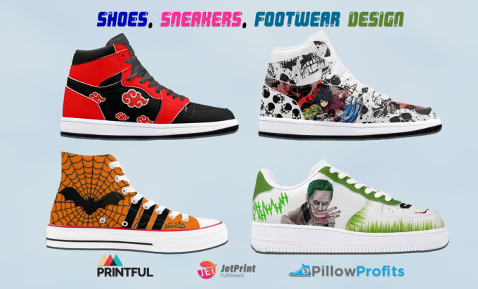 Gig Preview - Do custom shoes design and footwear design for you