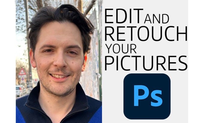 Gig Preview - Edit and retouch your pictures with photoshop