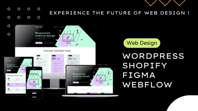 Gig Preview - Design and develop your professional wordpress website