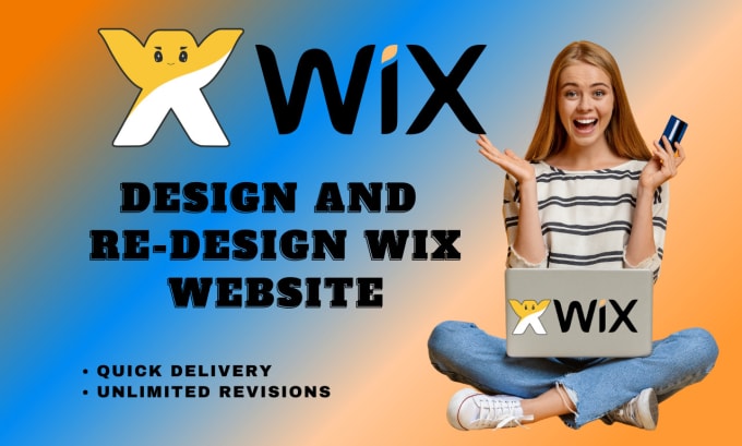 Gig Preview - Design or redesign your wix website within 24 hours