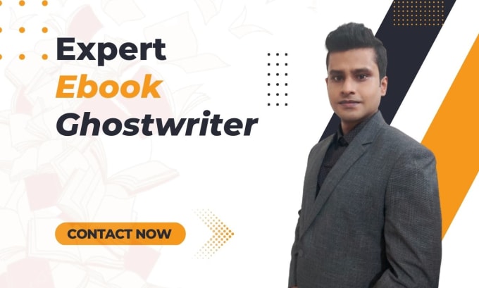 Gig Preview - Be your ghostwriter, ebook writer, ghost book writer