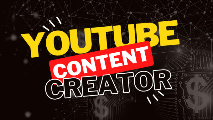 Gig Preview - Be your youtube video content creator, top 10 videos editor