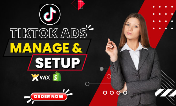 Gig Preview - Run, create and manage tiktok ads for your shopify store