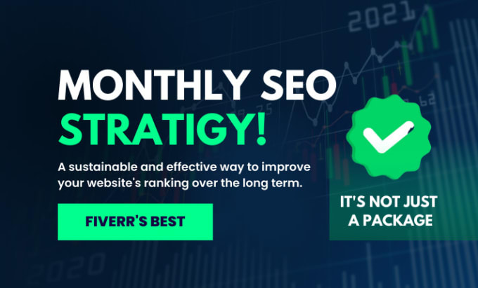 Gig Preview - Provide fiverrs best professional monthly SEO packages for businesses