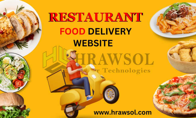 Gig Preview - Build a restaurant website and online food delivery system and landing page