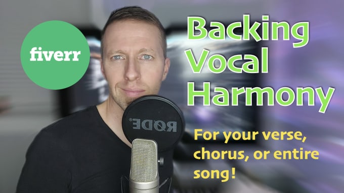 Gig Preview - Sing male backing vocal harmony on your song