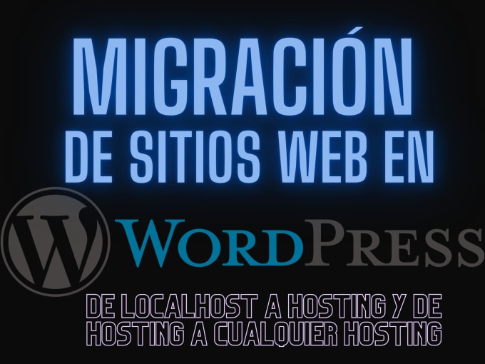 Gig Preview - Migrate wordpress websites to any hosting or domain