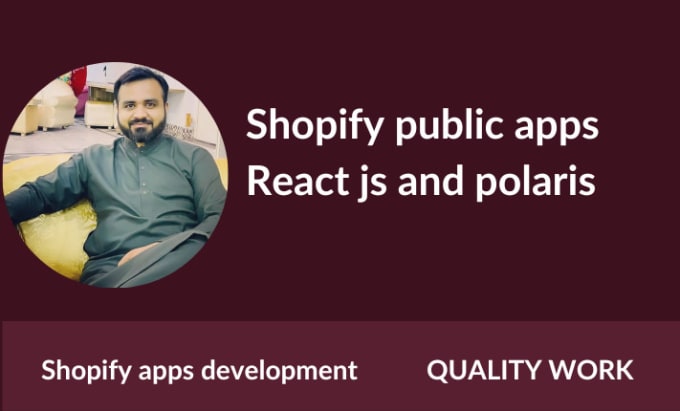 Gig Preview - Create shopify apps and themes using react and polaris