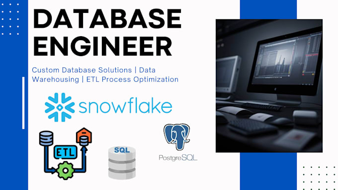 Gig Preview - Do data warehouse tasks etl processes and sql database design