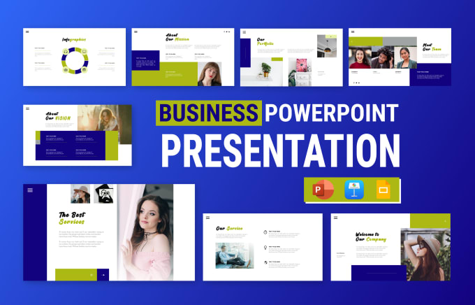 Gig Preview - Design stunning powerpoint slides, powerpoint template, and PPT design