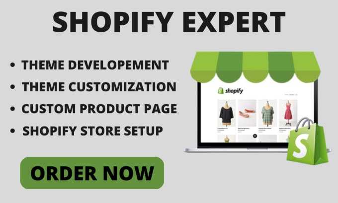 Gig Preview - Be your shopify expert and shopify theme developer