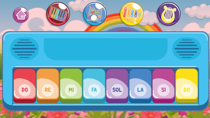 Gig Preview - Kids musical instrument game with your admob