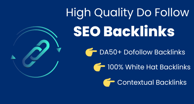 Gig Preview - Do high quality dofollow SEO backlinks link building google top ranking