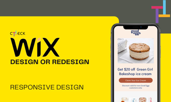 Gig Preview - Design, redesign or update your wix business websites