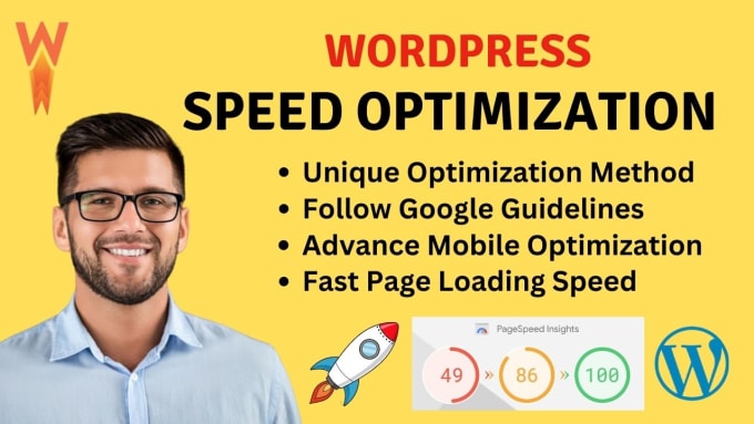 Gig Preview - Do wordpress speed optimization, google page speed insights, gtmetrix