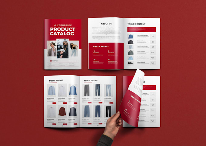 Gig Preview - Design catalog, booklet, magazine, lookbook, or product brochure