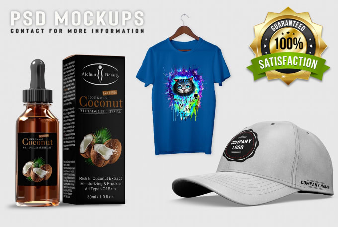 Gig Preview - Create 3d product mockup, t shirt mockup