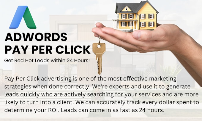 Gig Preview - Create realtor or broker google ads campaign targeting buyers or sellers