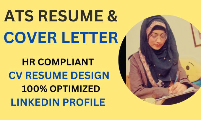 Gig Preview - Write and design eye catching resume cv and cover letter