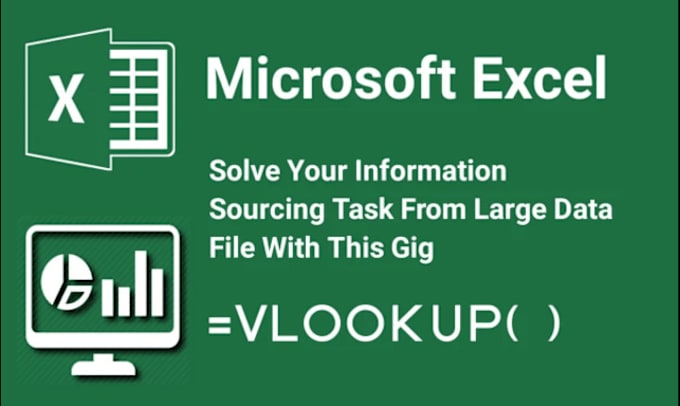 Gig Preview - Fix your vlookup, xlookup formulas and pivot table issues