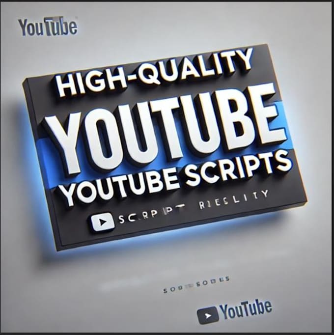 Gig Preview - Write amazing youtube scripts