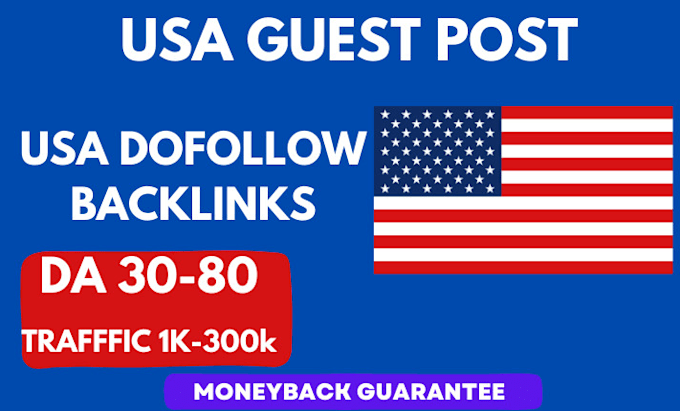 Bestseller - get high quality USA dofollow SEO backlinks with guest posts