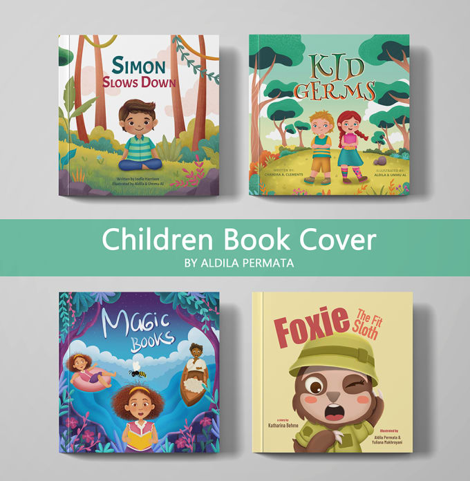 Gig Preview - Do children book cover and formatting