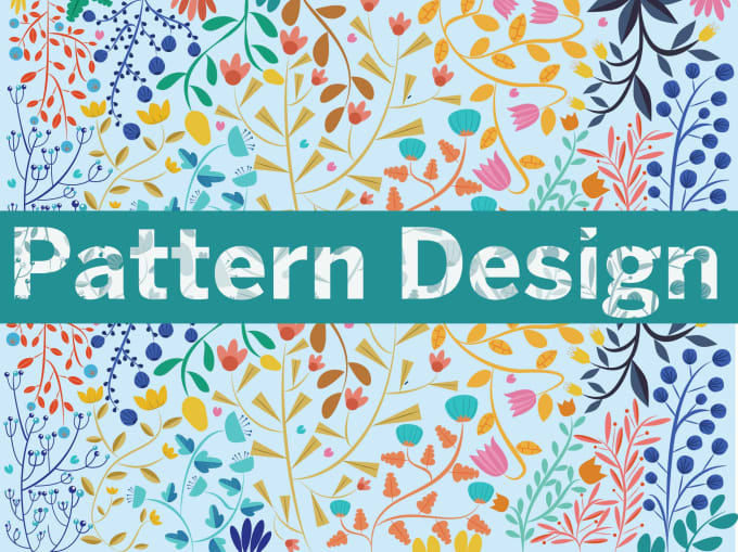 Gig Preview - Design colourful repeat patterns